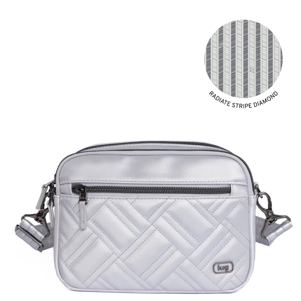 Lug Super Coupe 2 Satin Luxe Metallic Silver